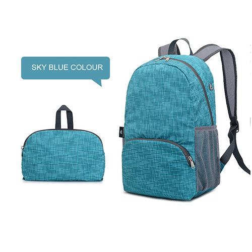Foldable promotion backpack