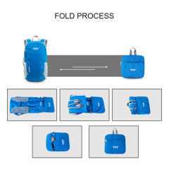 Foldable promotion backpack