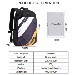 Daily backpack with laptap interlayer