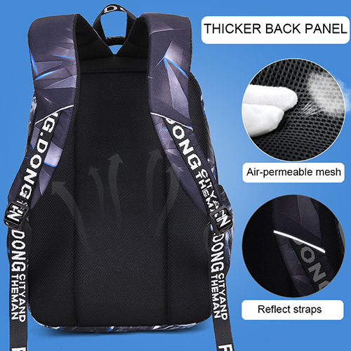 Daily backpack with laptap interlayer