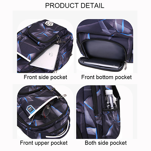Daily backpack with laptap interlayer