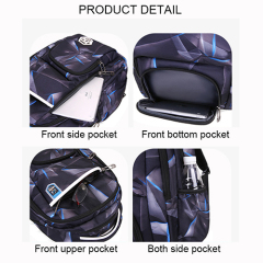 Daily backpack with laptap interlayer
