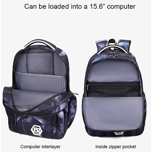 Daily backpack with laptap interlayer