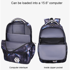 Daily backpack with laptap interlayer
