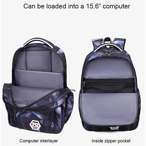 Daily backpack with laptap interlayer