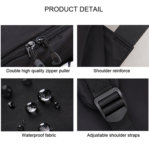 Daily backpack with laptap interlayer