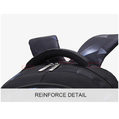 Fashion multicolor backpack with USB recharge