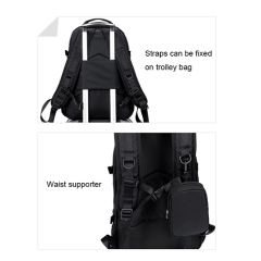Daily backpack with small pouch
