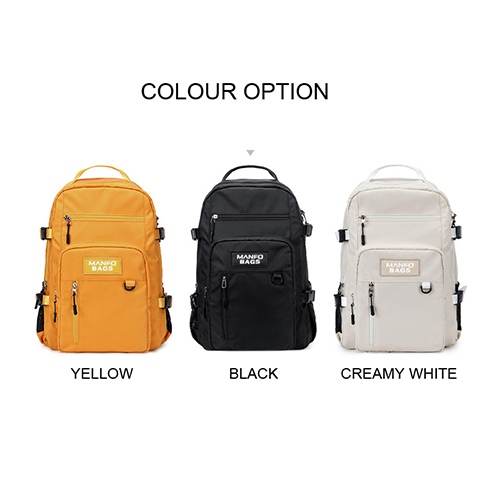 Daily backpack with small pouch