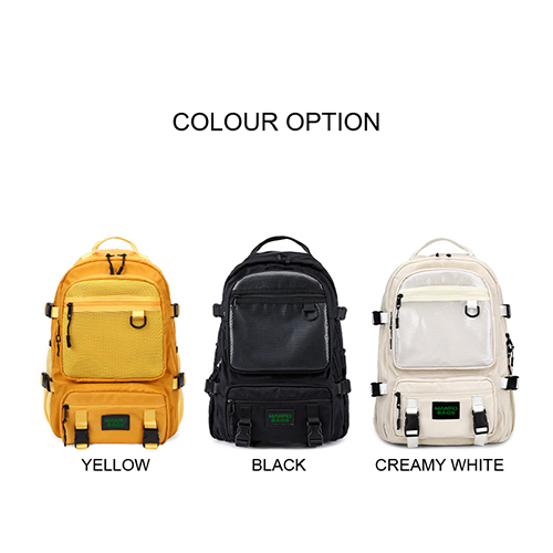 Daily backpack with waist supporter
