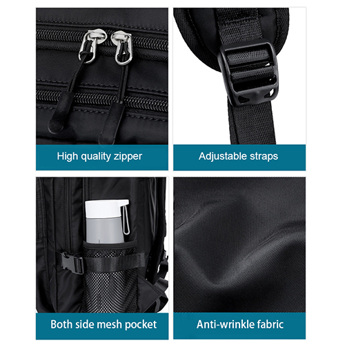 Daily backpack with small pouch