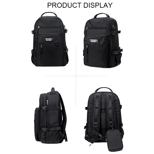 Daily backpack with small pouch