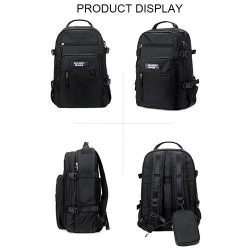 Daily backpack with small pouch