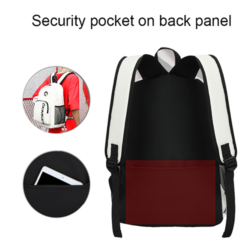 Cheaper backpack with security pocket