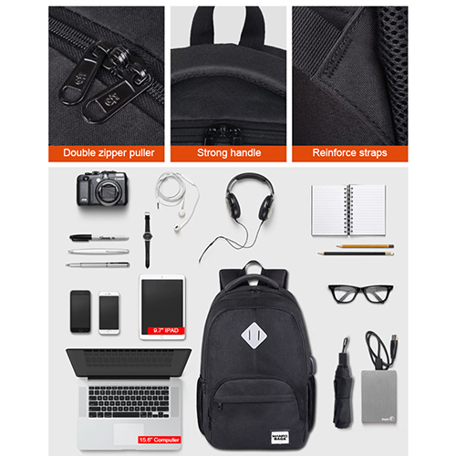 Cheaper backpack with USB recharge