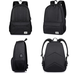 Daily backpack with USB recharge