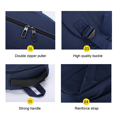 Daily backpack with laptap interlayer