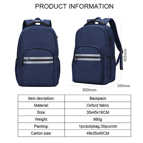 Daily backpack with laptap interlayer