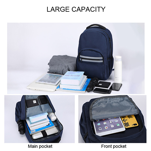 Daily backpack with laptap interlayer