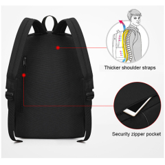 Daily backpack with laptap interlayer