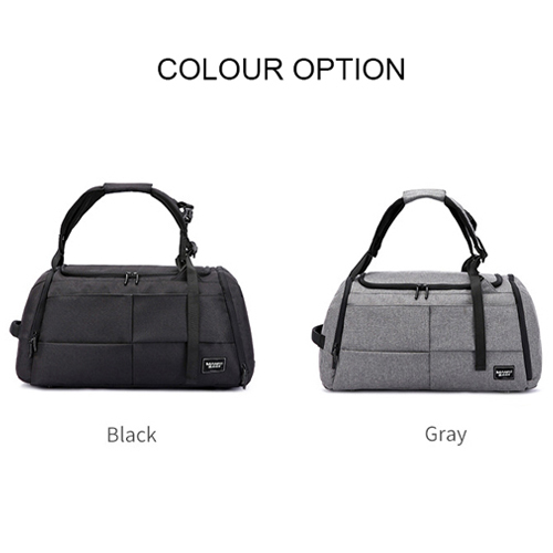Double-purpose backpack with dry wet depart