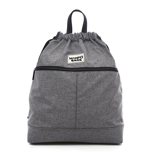 Sport backpack with drawstring opening