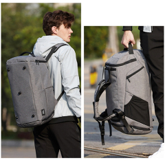 Double-purpose backpack with dry wet depart