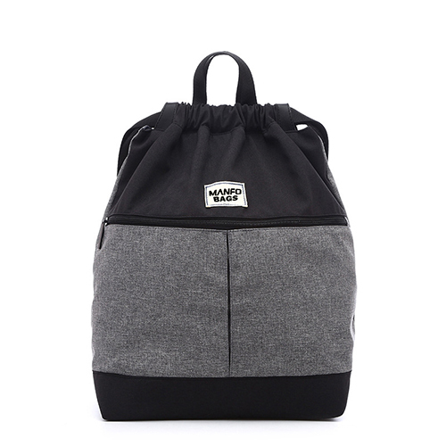 Sport backpack with drawstring opening