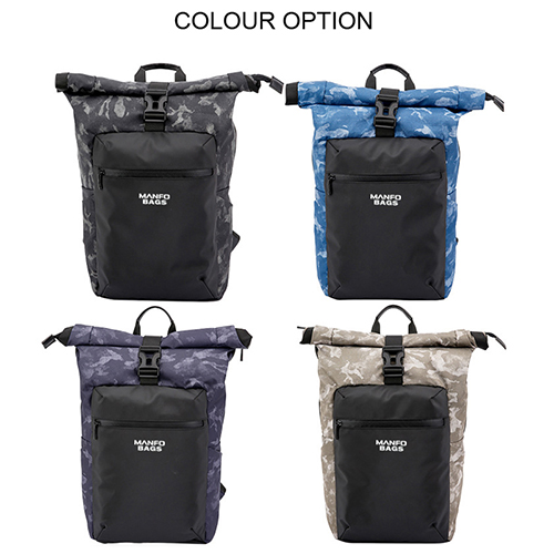 Daily backpack with expansion function