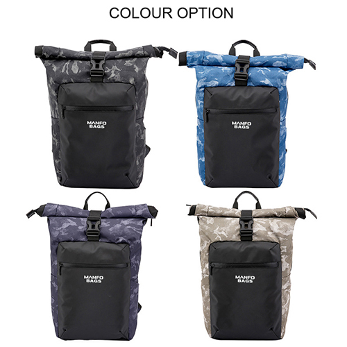 Daily backpack with expansion function