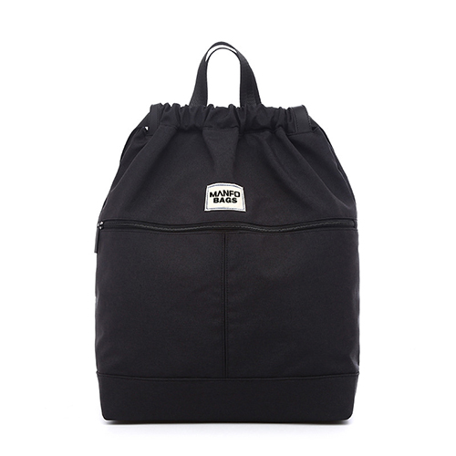 Sport backpack with drawstring opening