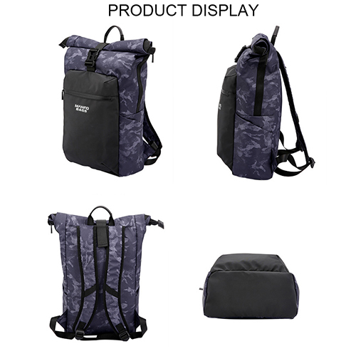 Daily backpack with expansion function