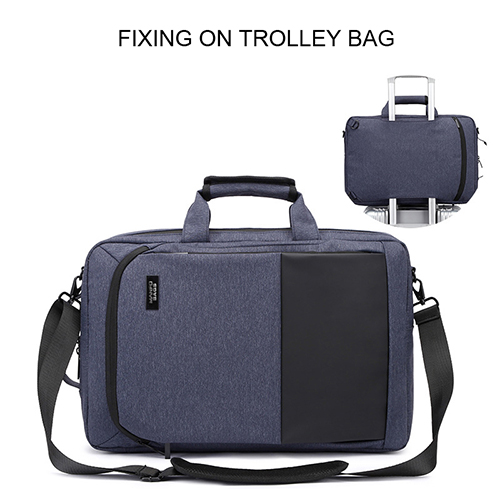 Double-purpose backpack with padded laptop interlayer