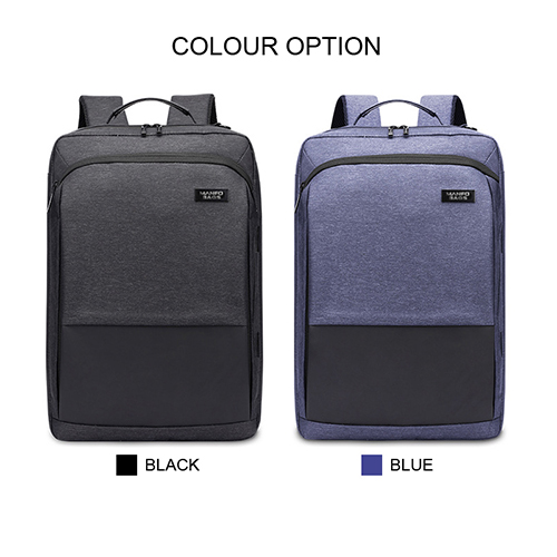 Double-purpose backpack with padded laptop interlayer
