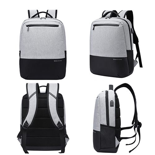 Daily backpack with USB recharge