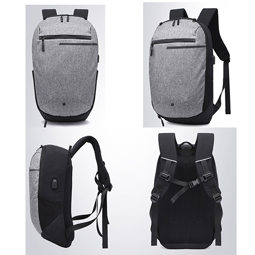 Daily backpack with basketball net pocket
