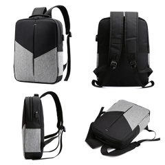 Daily backpack with USB recharge