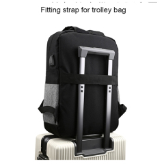 Daily backpack with USB recharge