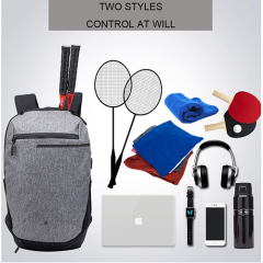 Daily backpack with basketball net pocket