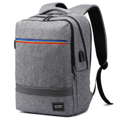 Daily backpack with USB recharge