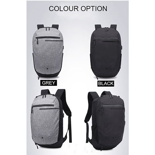 Daily backpack with basketball net pocket