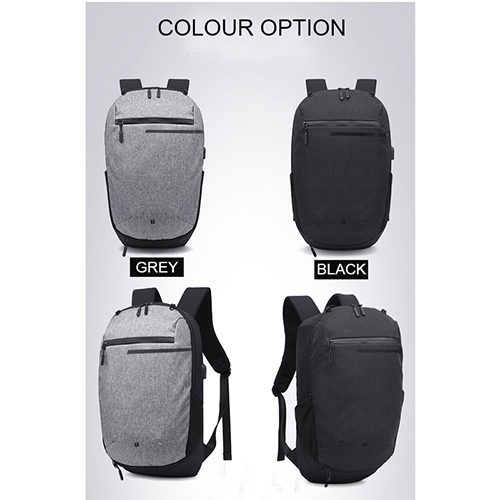 Daily backpack with basketball net pocket