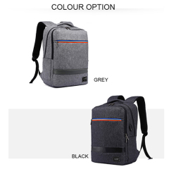 Daily backpack with USB recharge
