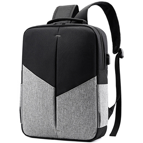 Daily backpack with USB recharge