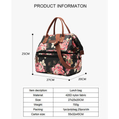 Insulation Waterproof Lunch bag with two layer