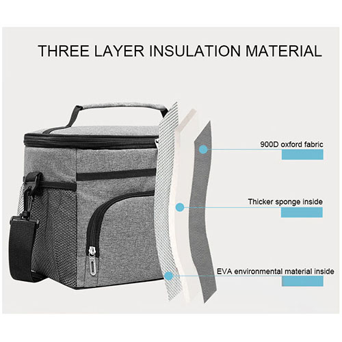 Promotion cooler bag with many color