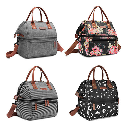 Insulation Waterproof Lunch bag with two layer