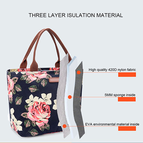 Insulation Waterproof Tote Lunch bag