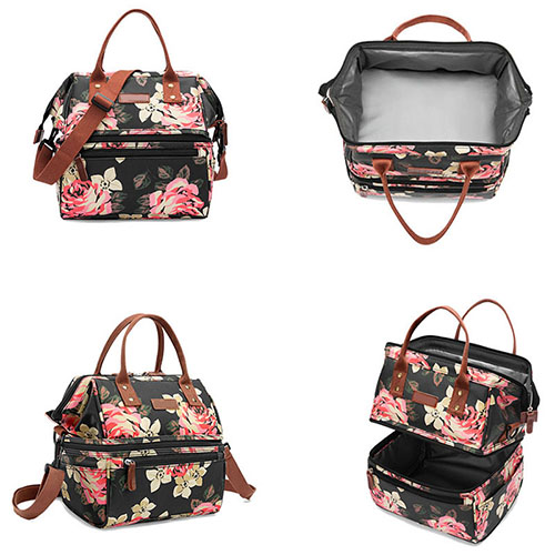 Insulation Waterproof Lunch bag with two layer