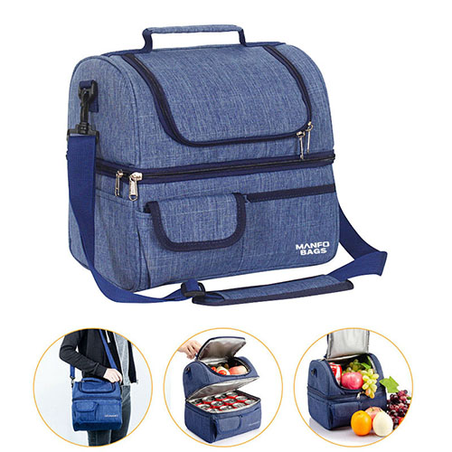 Lunch bag with many color